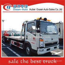 SINOTRUK HOWO EURO4 rotator wrecker truck 4x2 heavy duty wrecker towing truck for sale